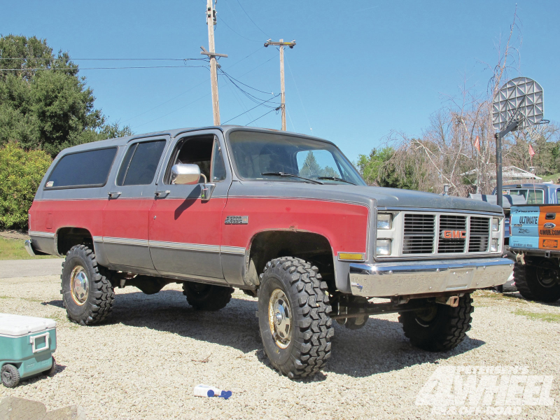 Or a vintage ‘burban! With a stick, and the 454